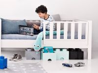 LEGO Gear 5006182 Stein mit 8 Noppen und Schubfächern in Aquamarinblau
