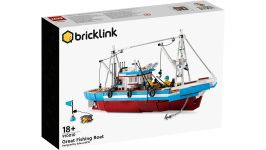 LEGO Bricklink 910010 Großer Fischkutter