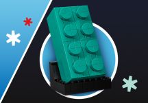 LEGO Miscellaneous 5006291 2x4 Teal Brick