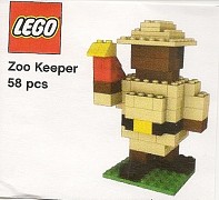 LEGO Promotional PAB6 Zoo Keeper
