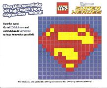 LEGO Promotional TRUSHIELD Superman Shield